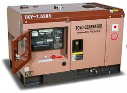 Генератор дизельный TOYO TKV-7.5SBS - фото 11145