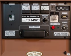 Генератор дизельный TOYO TG-14SPC - фото 11540