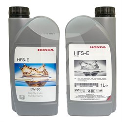 Масло моторное синтетическое HONDA HFS-E SAE 5W30 1.0L 083232-P99D1 HMR - фото 13748
