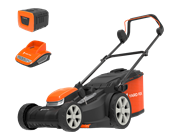 Аккумуляторная несамоходная газонокосилка YARD FOX EL 3435 B SET 40V