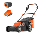 Аккумуляторная несамоходная газонокосилка YARD FOX EL 4045 B SET 40V